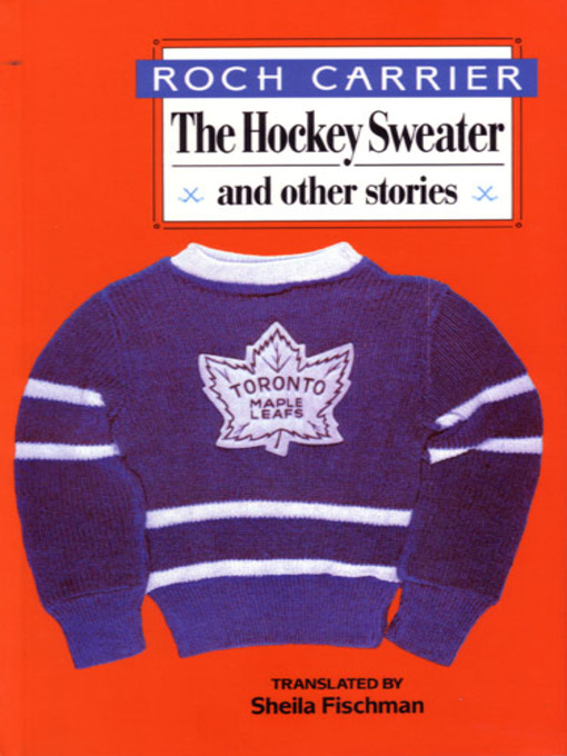 the hockey sweater author